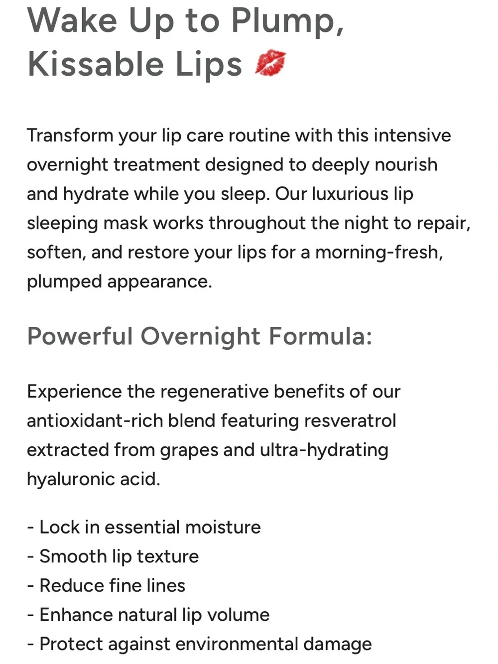 Patchology Hydrating Lip Sleeping Mask